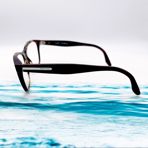 Prada Tortoise Eyeglass Frames with Case - Picture 2 of 7